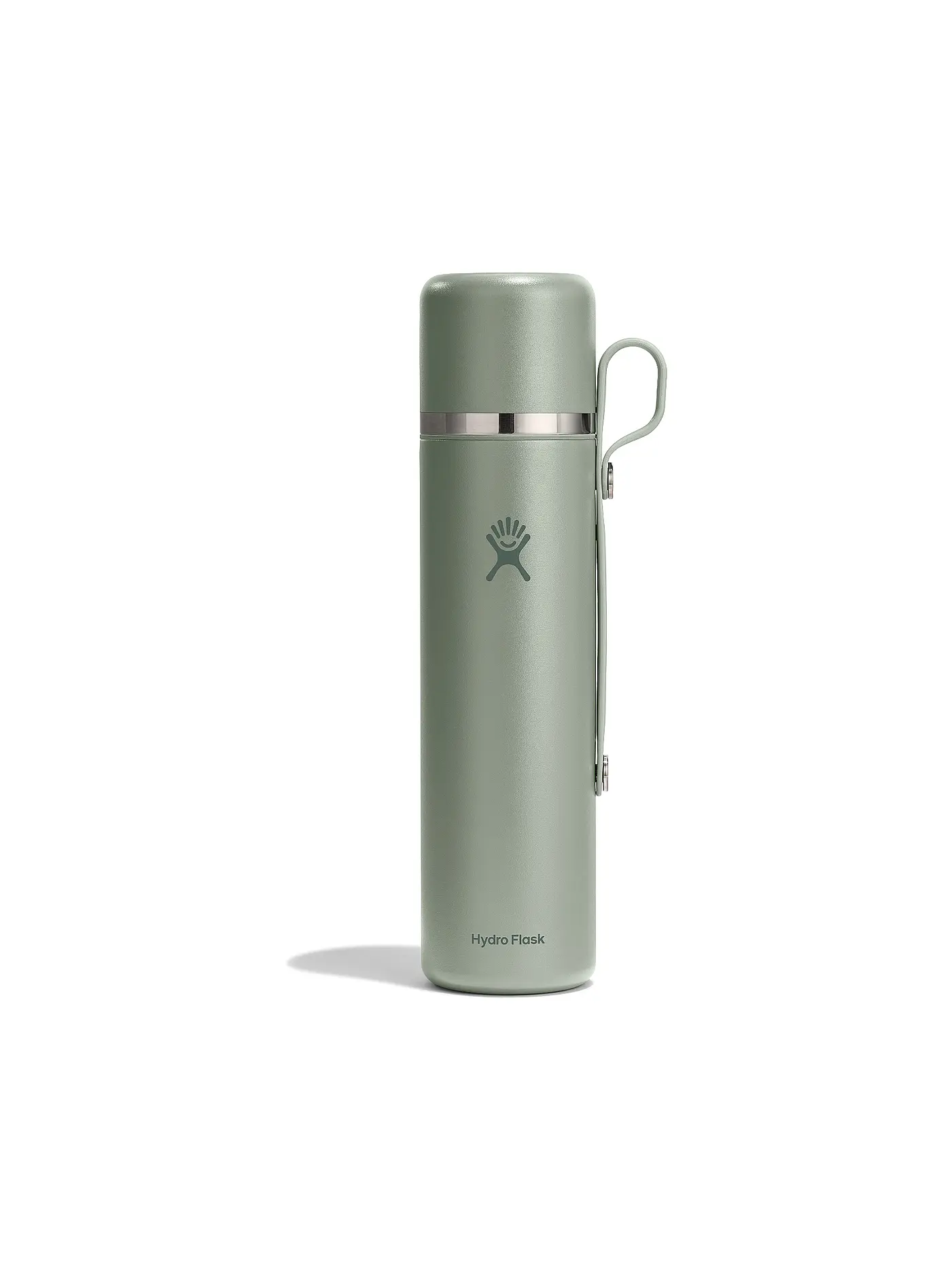 HYDRO FLASK | Trinkflasche Hot Flask & Cup isoliert 1065ml | olive